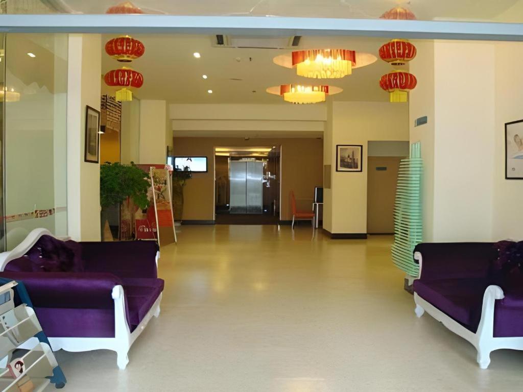 Jinjiang Inn Qingdao Wuxi Square Nanjing Road Metro Station Exterior foto
